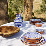 Alentejo Terracotta Dinner Plates by Casafina