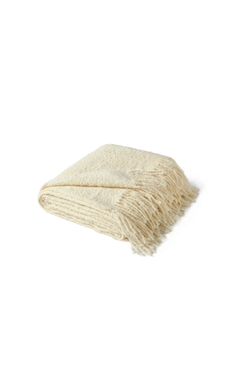 Boucle Alpaca Throw Marie Flanigan