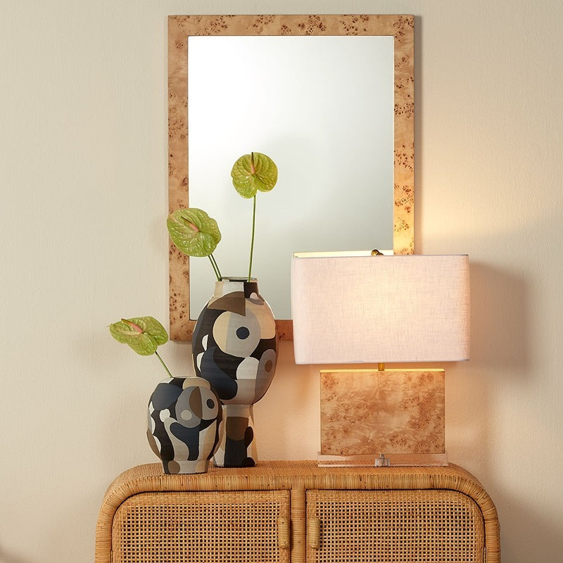 Chandler Natural Rectangle Mirror Lifestyle 1