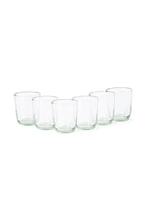 Margarida Recycled Low Glass Tumblers by Costa Nova