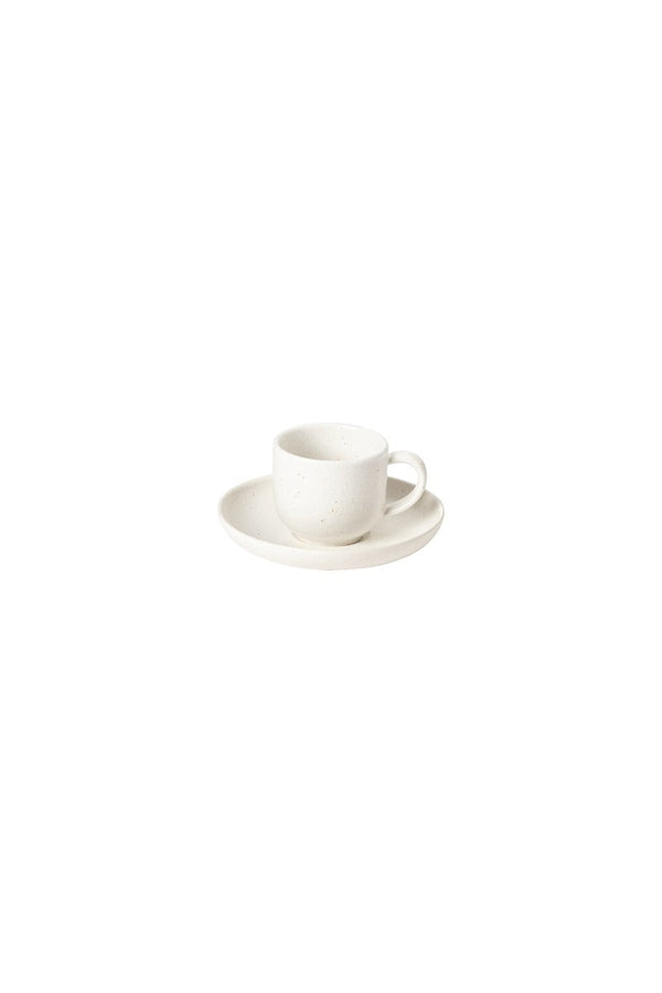 Pacifica Coffee Cups and Saucers by Casafina