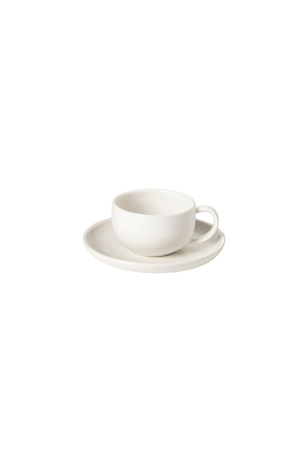 Pacifica Tea Cups and Saucers by Casafina