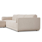 Toland 3pc Sectional with Ottoman