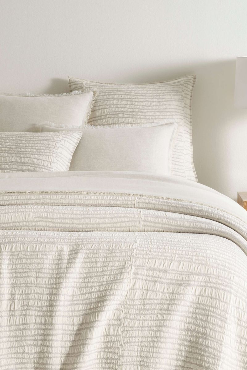 Striae Matelasse Coverlet Marie Flanigan