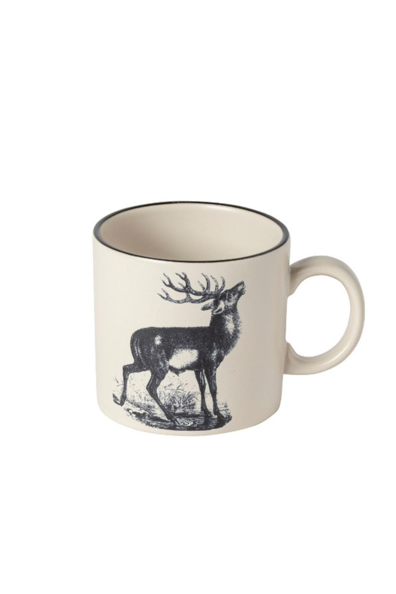 Set of 4  Fauna Mugs - Elements by Casafina