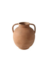 Warm Soil Tone Pottery Vase