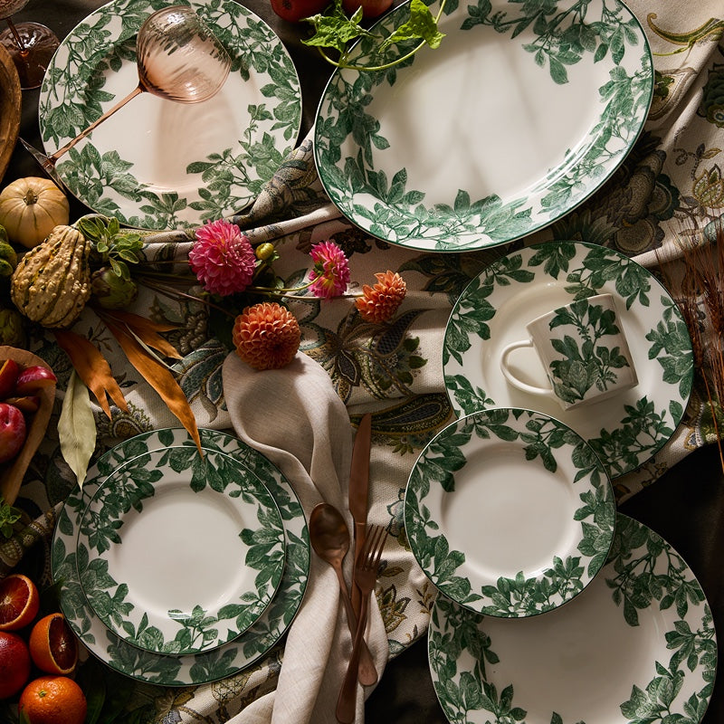Arbor Rimmed Serving Set