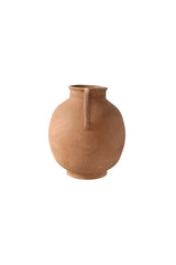 Warm Soil Tone Pottery Vase