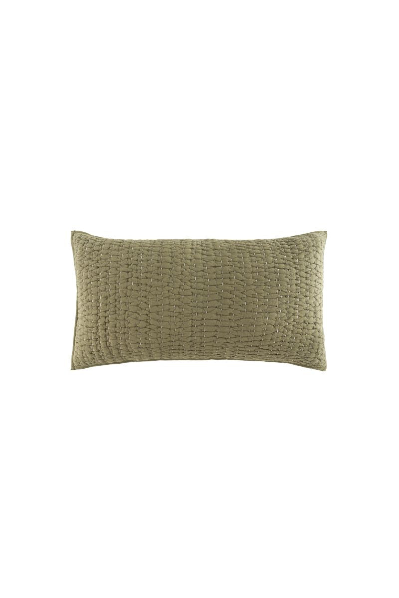 Deepali Kantha Quilted Sham