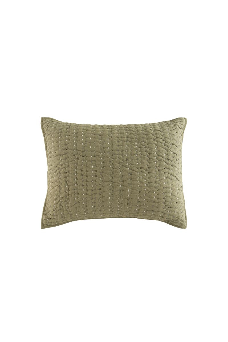 Deepali Kantha Quilted Sham