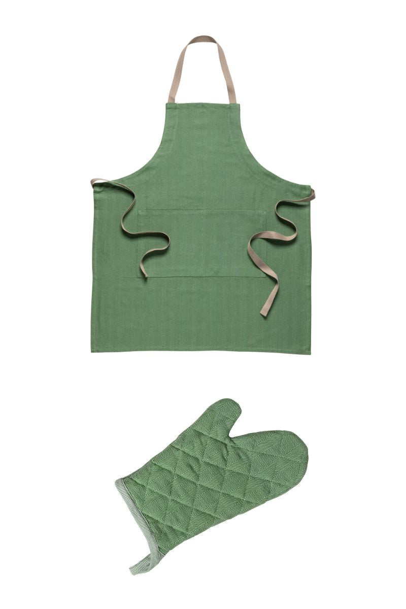 Alessa Apron and Oven Mitt Set by Casafina