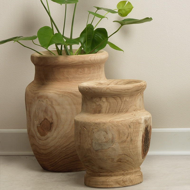 Laguna Wooden Vase