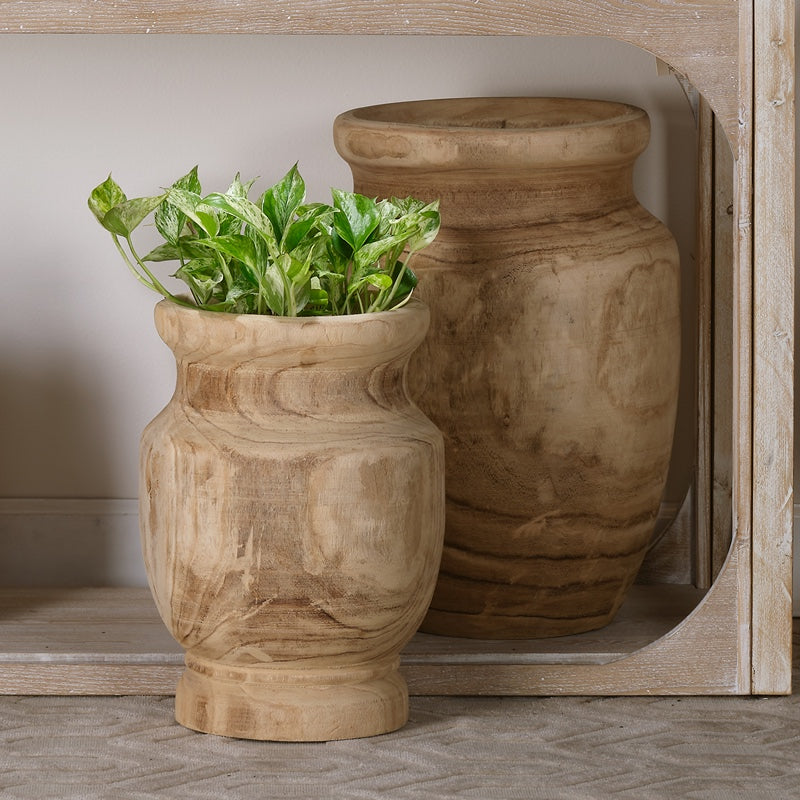 Laguna Wooden Vase