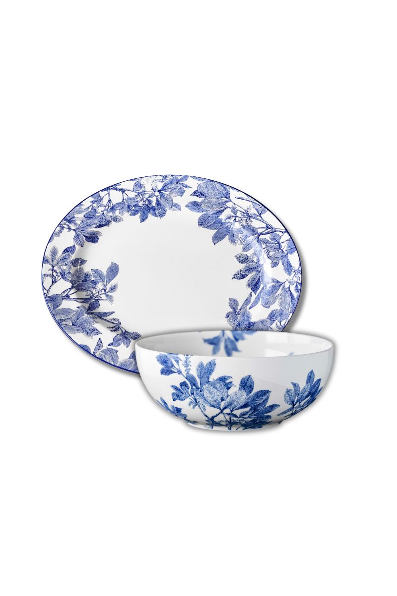 Arbor Rimmed Serving Set