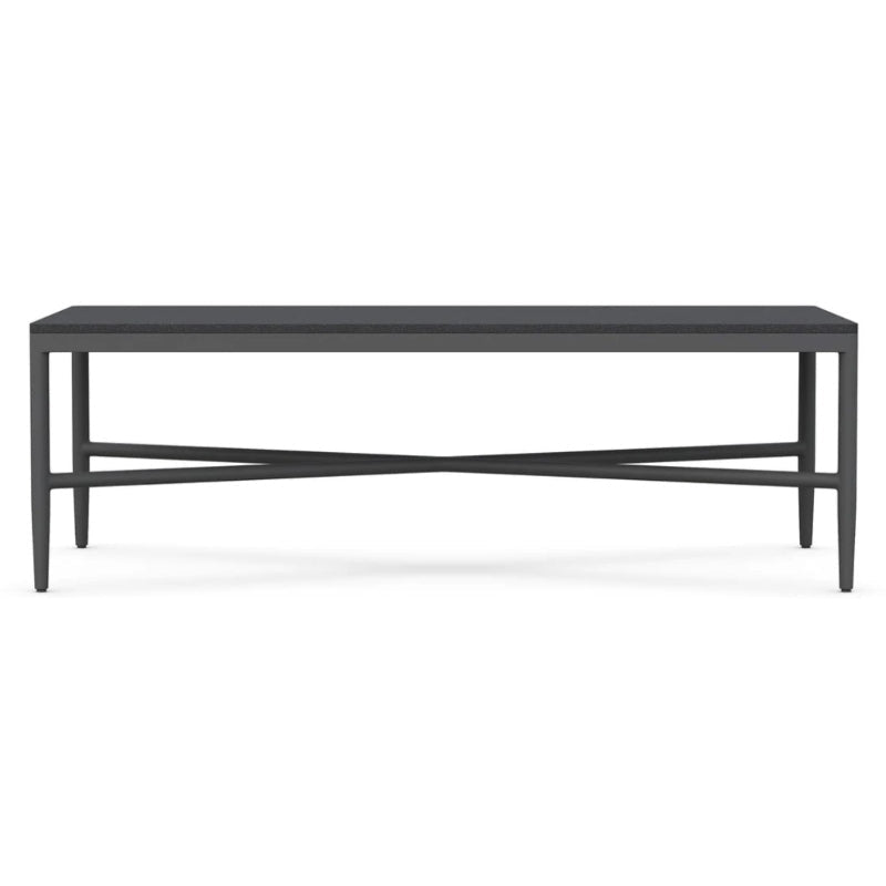 Corsica Coffee Table Honed Black Marble Lifestyle 2