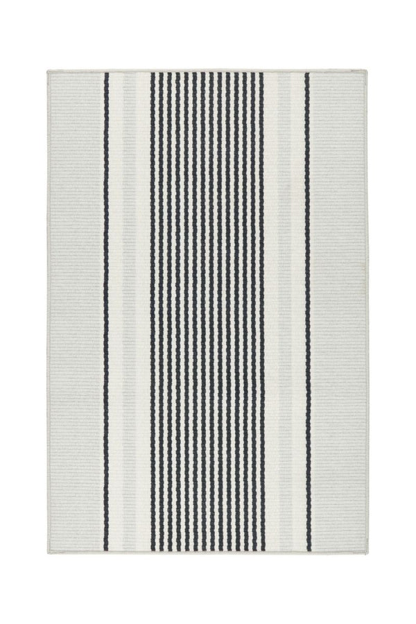 Gunner Stripe Machine Washable Rug