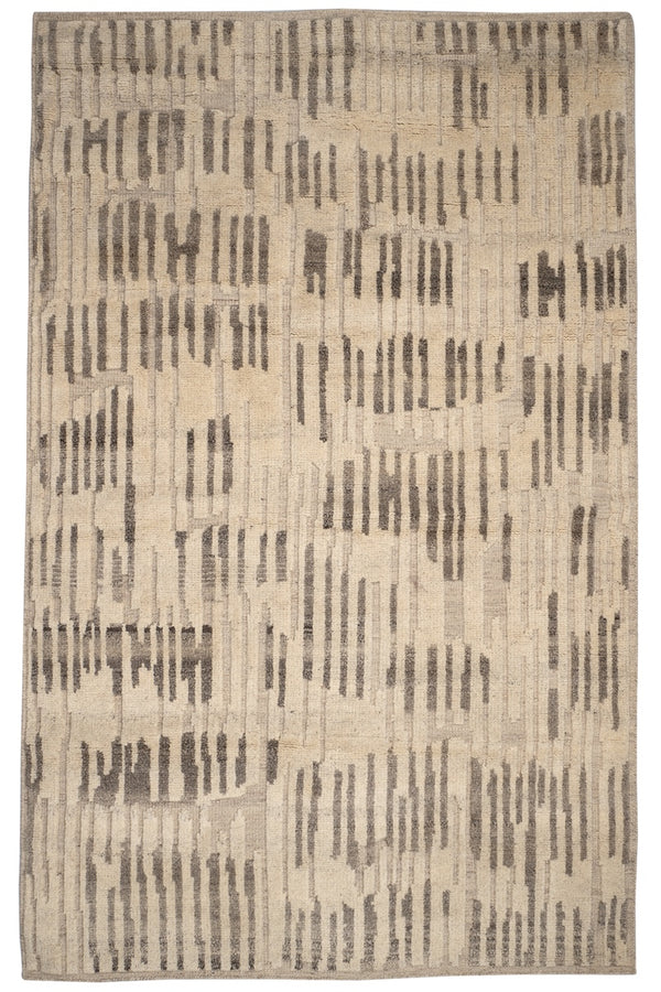 Hicks Natural Hand Knotted Wool Rug