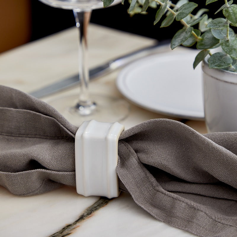 FRISO Napkin Ring Set by Costa Nova