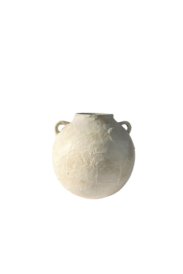 Large Textured Moon Vase