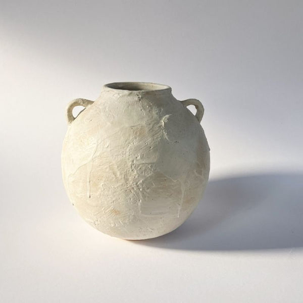 Large Textured Moon Vase Lifestyle 1
