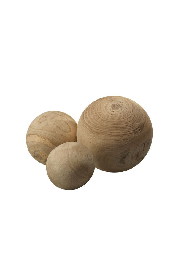 Malibu Wood Balls (set of 3)