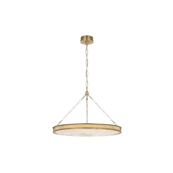 Visual Comfort Signature LED Chandelier Matthew Soft Brass