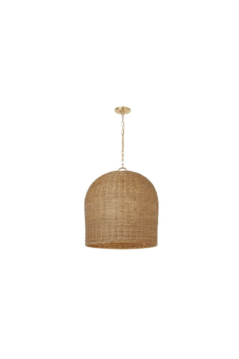 Nancy 25" Woven Hanging Shade
