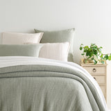 Pick Stitch Matelasse Sham