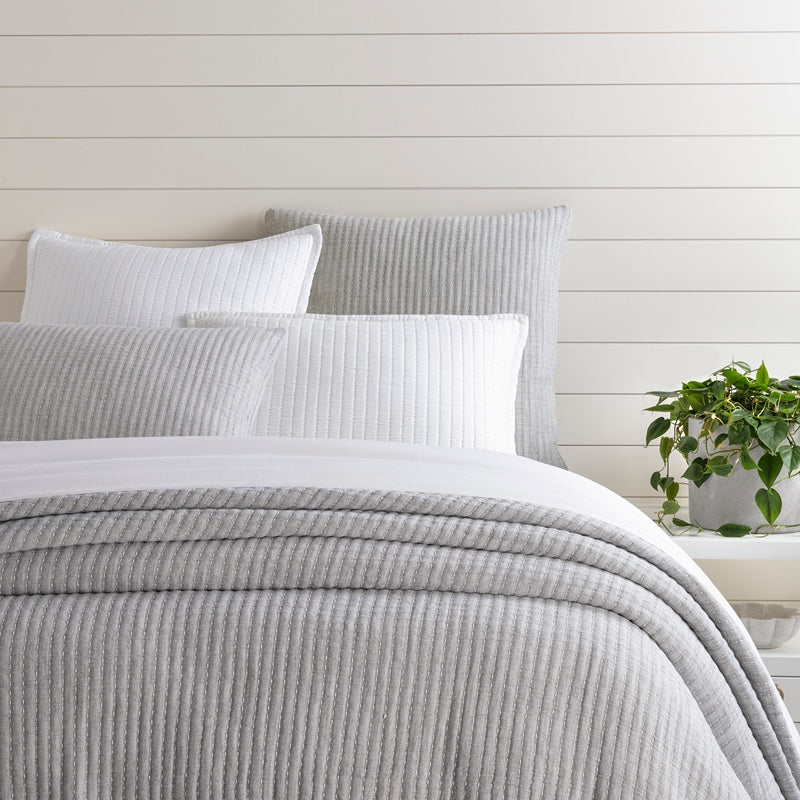 Pick Stitch Matelasse Sham
