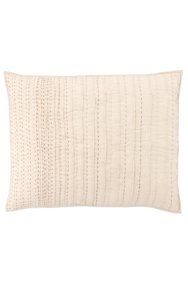 Bryant Natural Quilted Sham