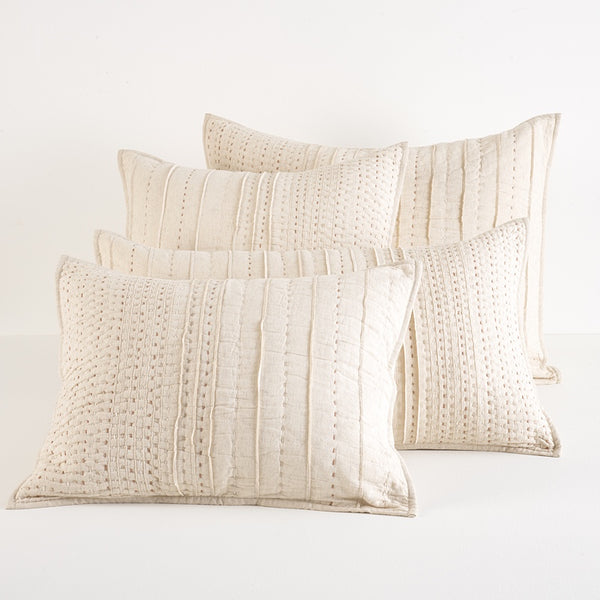 Bryant Natural Quilted Sham