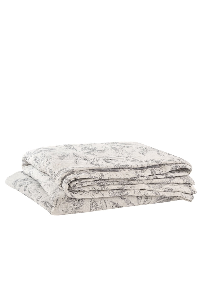 Theodore Charcoal Matelasse Coverlet