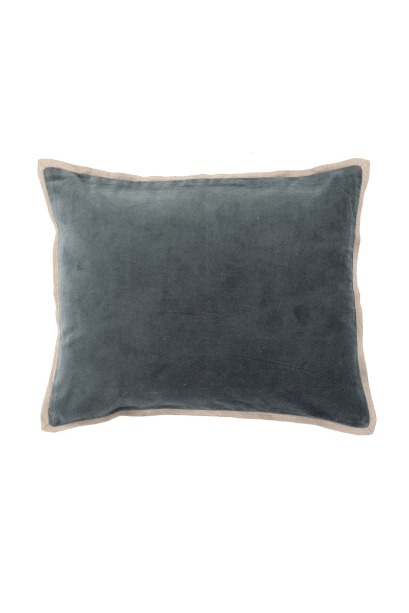 Gehry Velvet/Linen Decorative Pillow