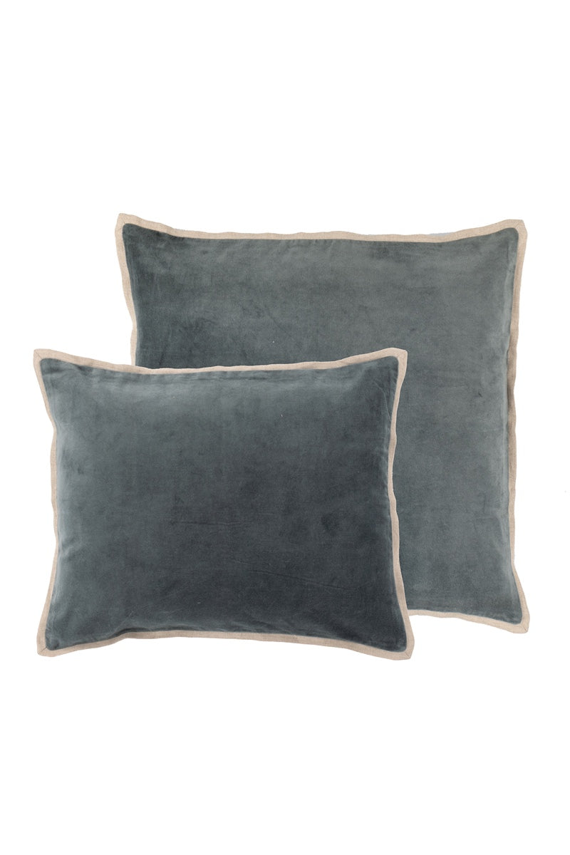 Gehry Velvet/Linen Decorative Pillow