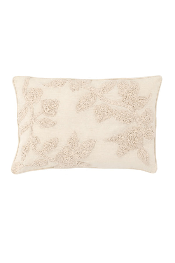 Harper Crewel Embroidered Decorative Pillow