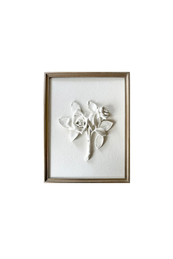 Rose Study I in Antique Bronze