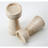 Travertine Candle Holders