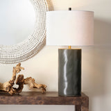 Undertow Table Lamp Charcoal Lifestyle 1