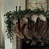 Vintage Turkish Rug Stocking