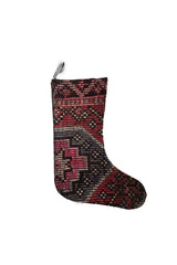 Vintage Turkish Rug Stocking