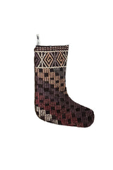 Vintage Turkish Rug Stocking