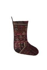 Vintage Turkish Rug Stocking