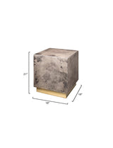 Cube Vellum Side Table